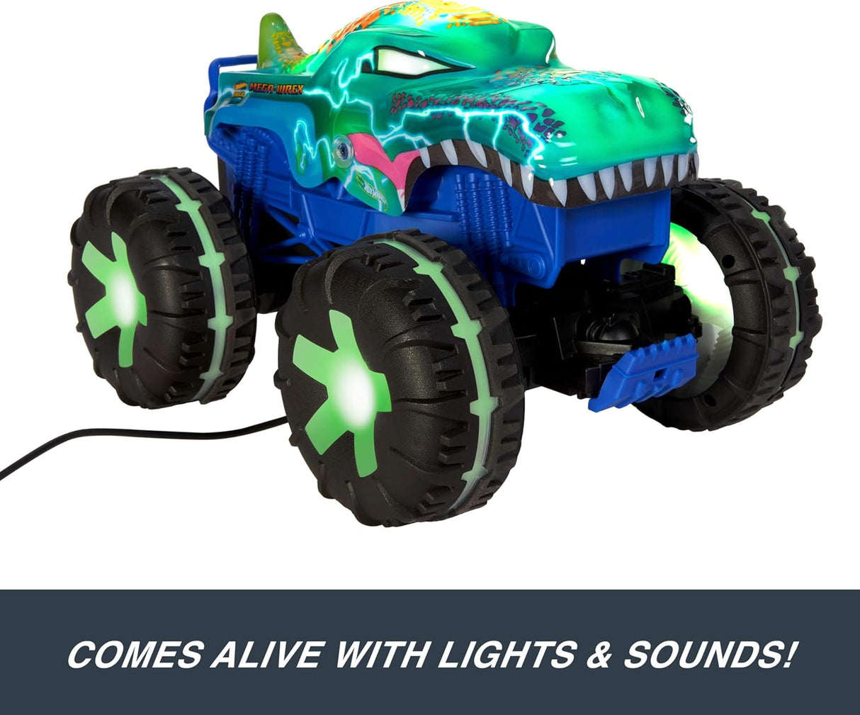 Hot wheels monster trucks power smashers HW mega wrex alive RC