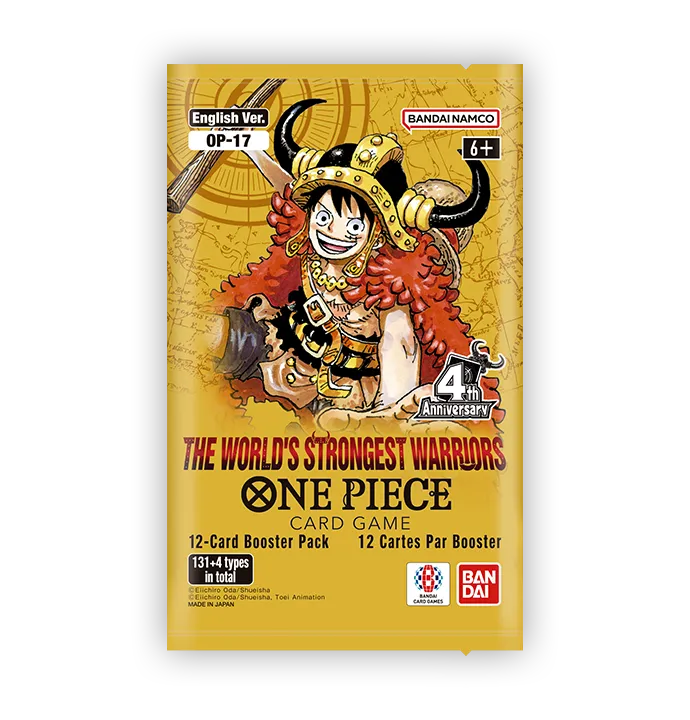 One Piece Card Game The World's Strongest Warriors Booster Pack (OP-17) English