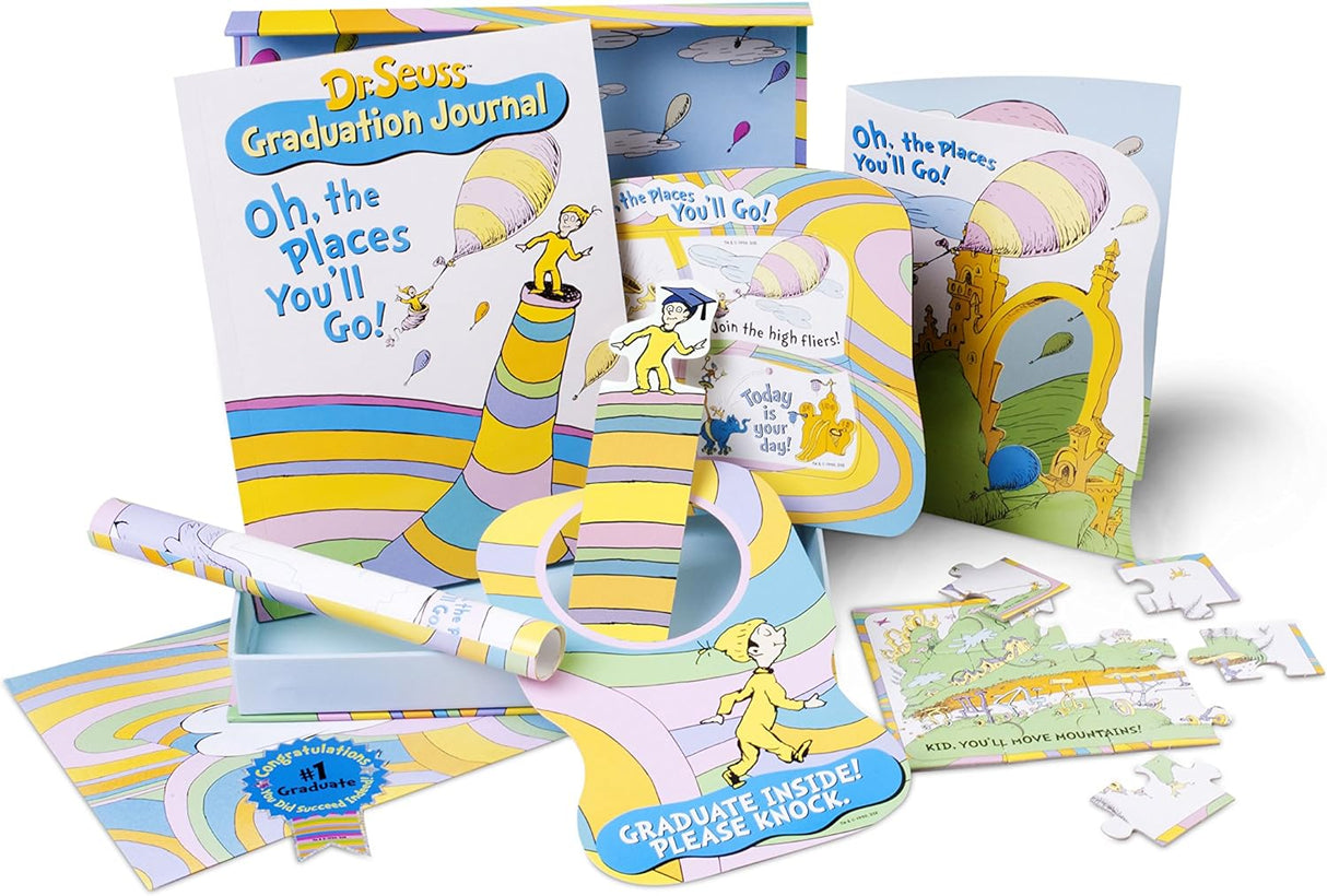 Dr. Seuss Happy Graduation Gift Set: Oh The Places You'll Go!
