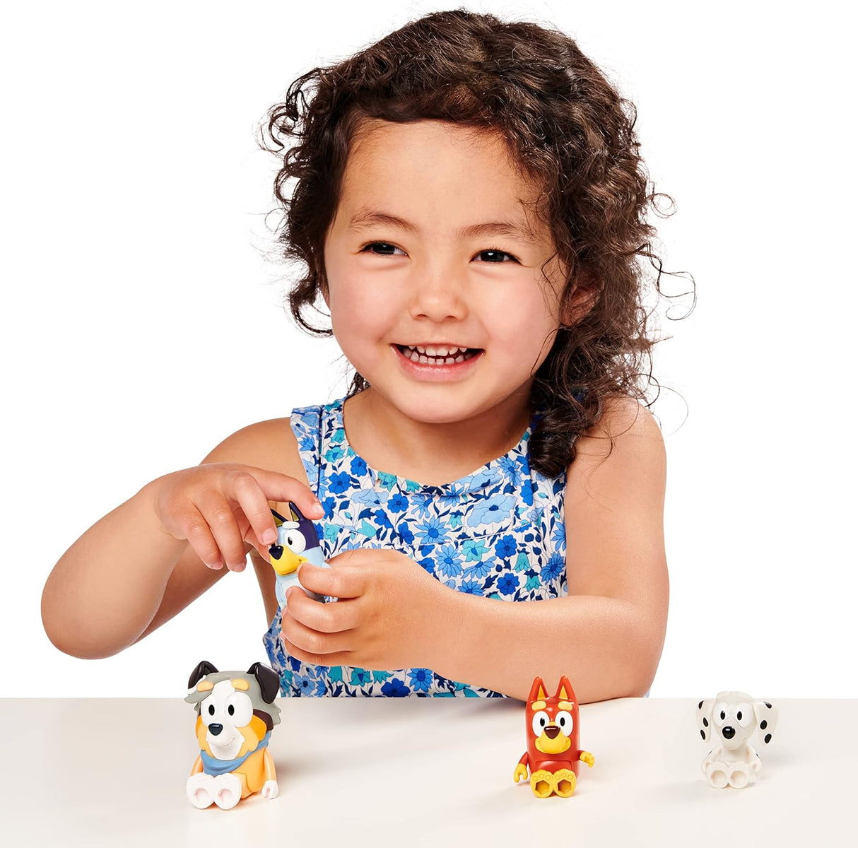 Bluey School Pack (4 Pack of 2.5-3" Poseable Figures)