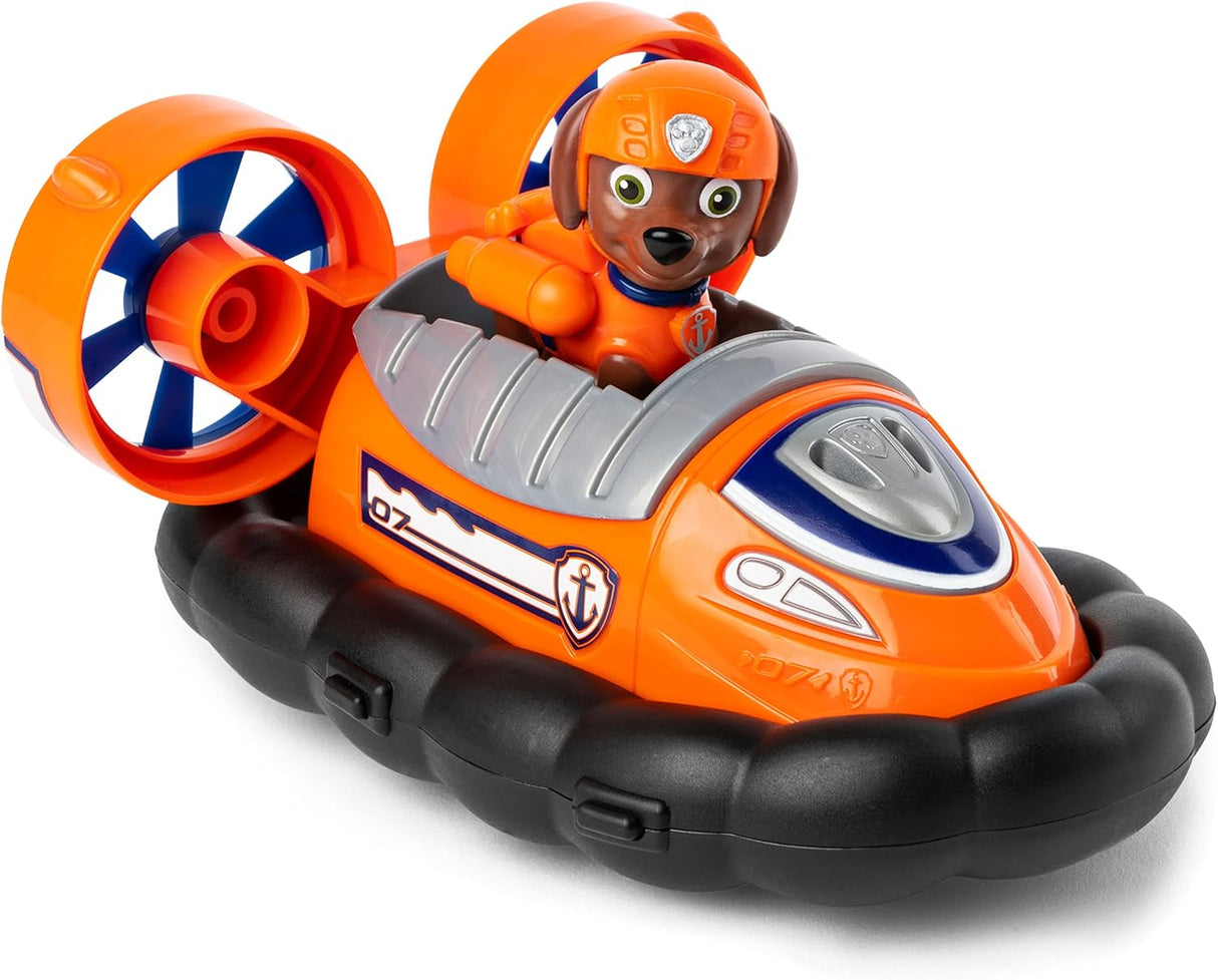 PAW Patrol, Zuma’s Hovercraft Vehicle with Collectible Figure, for Kids Aged 3 and Up