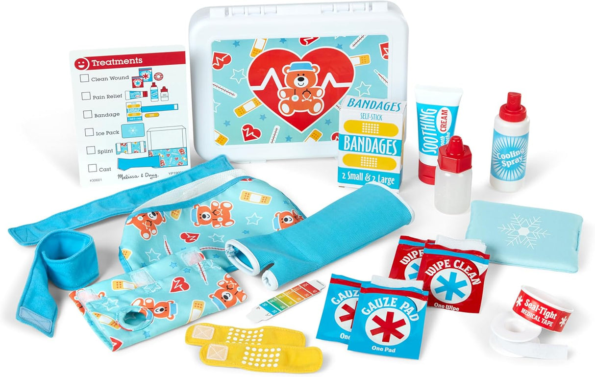 Melissa & Doug Get Well First Aid Kit Play Set