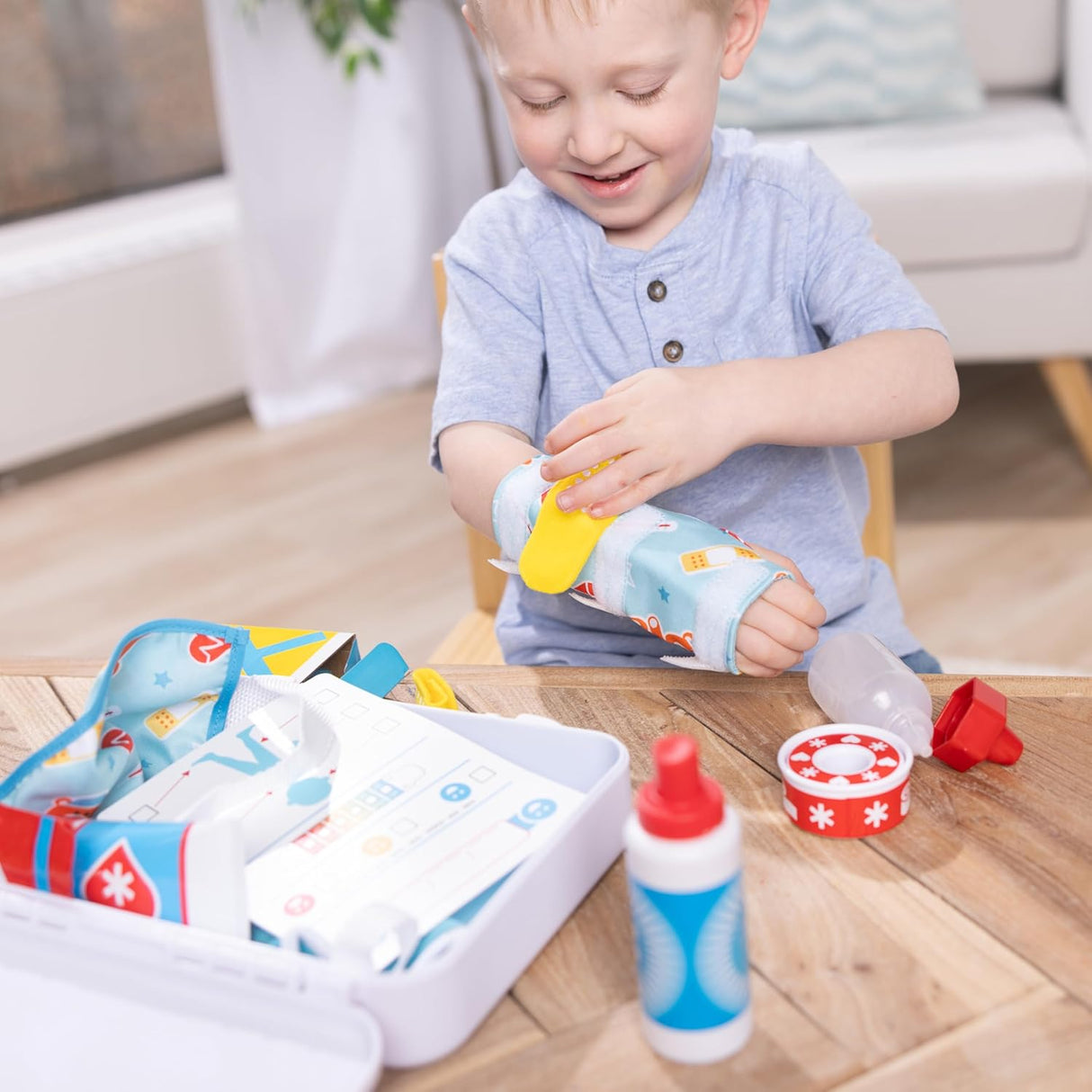 Melissa & Doug Get Well First Aid Kit Play Set