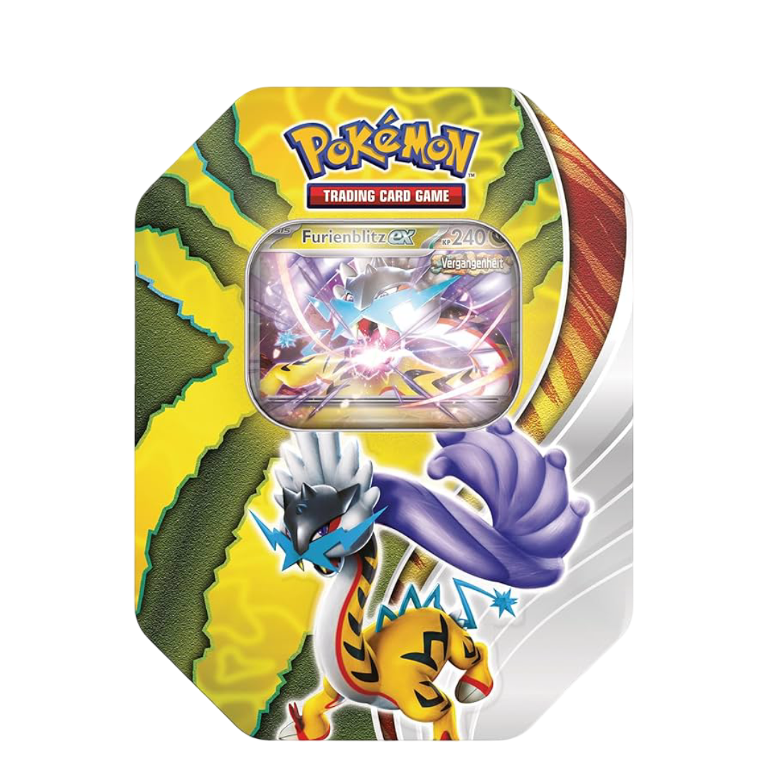 Pokemon TCG : Paradox Destinies Fall EX Tin (Assorted Collection, Sold as Single)