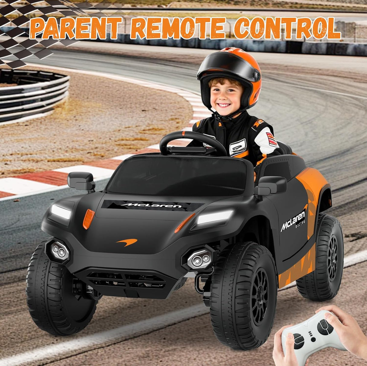 24V Mclaren Kids Electric Car Ride On Toy with Remote Control