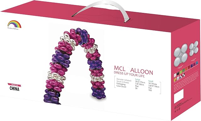Balloon Arch Kit – Adjustable Size Balloon Arch for Birthday, Wedding & Party Decorations