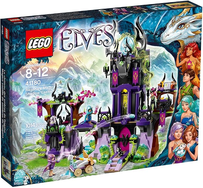 LEGO Elves 41180 Ragana's Magic Shadow Castle Building Set – 1014 Pieces