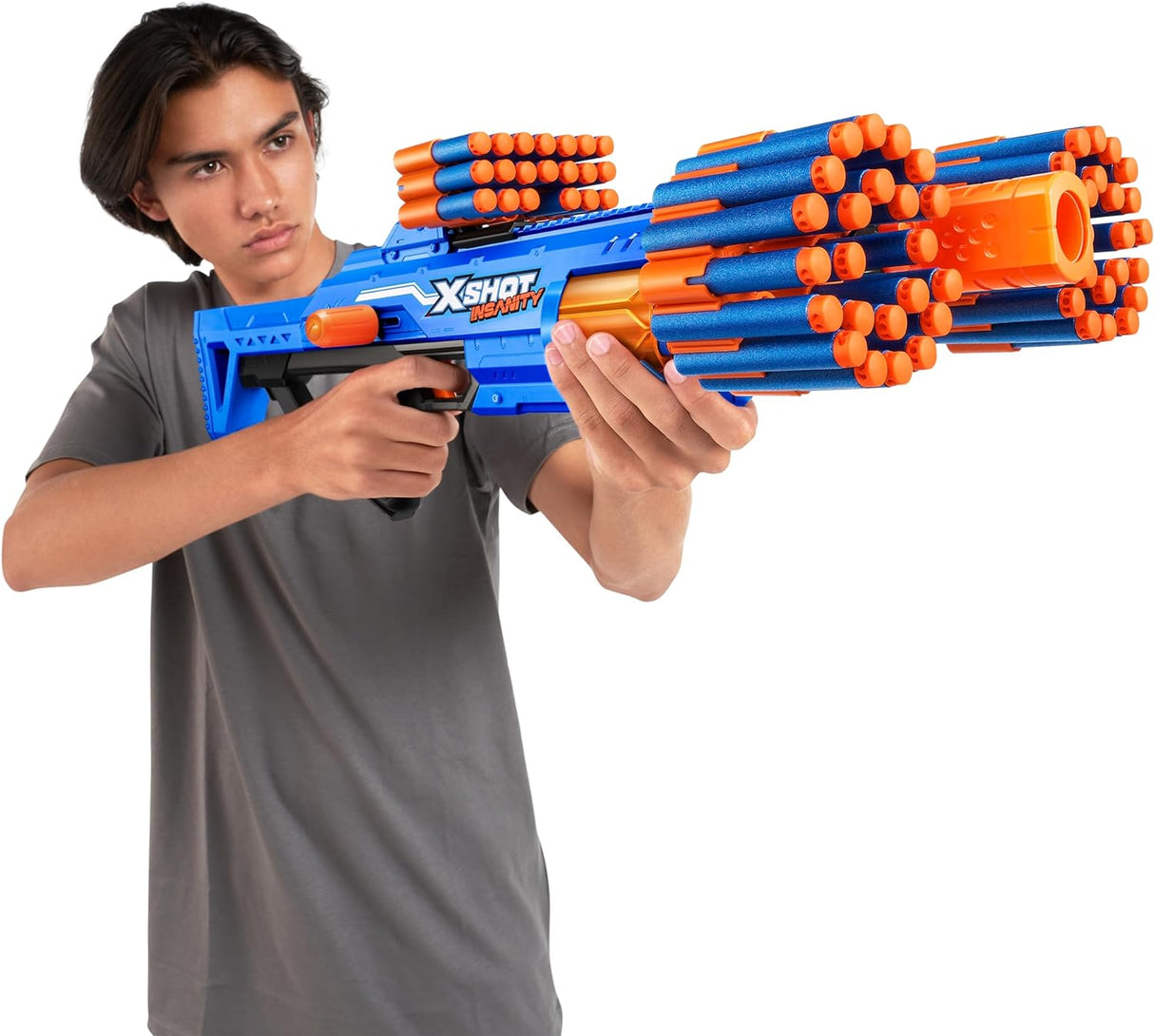 Zuru XShot Insanity Berzerko Foam Blaster with 48 Darts - Blasting Fun