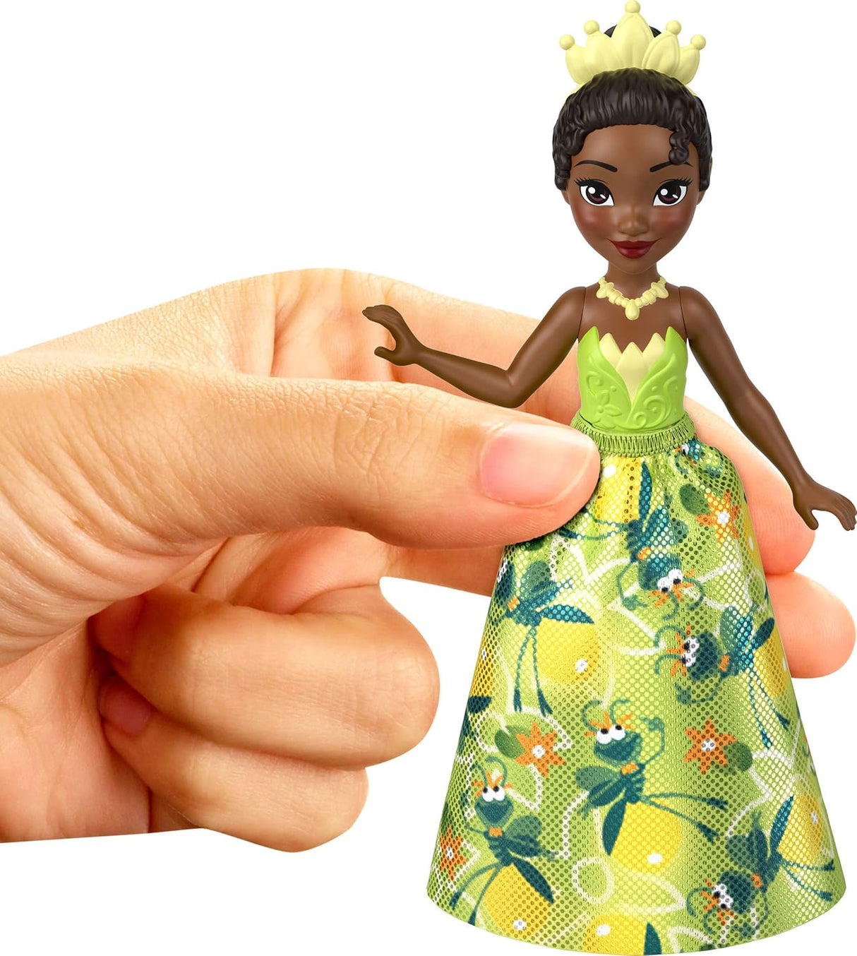 Disney Princess & Friends Set with 5 Small Dolls in Sparkling Outfits & 5 Friend Figures