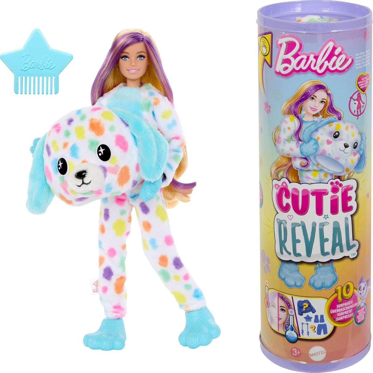 Barbie Cutie Reveal Dalmation Costume Doll & Accessories