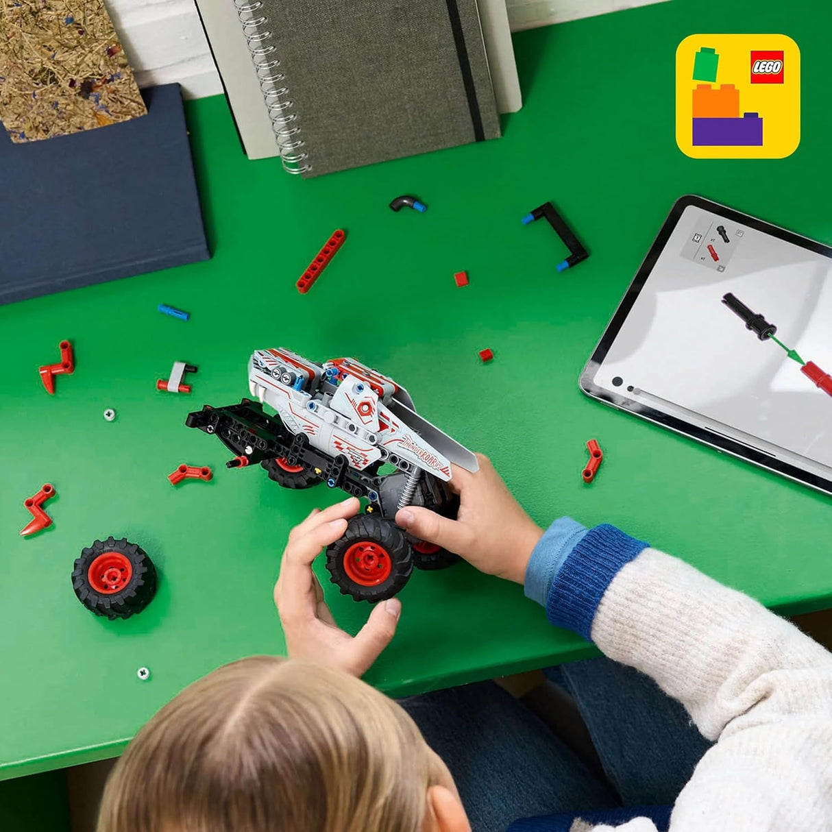 Lego Technic 42200 Monster Jam Thunderroarus Pull-Back