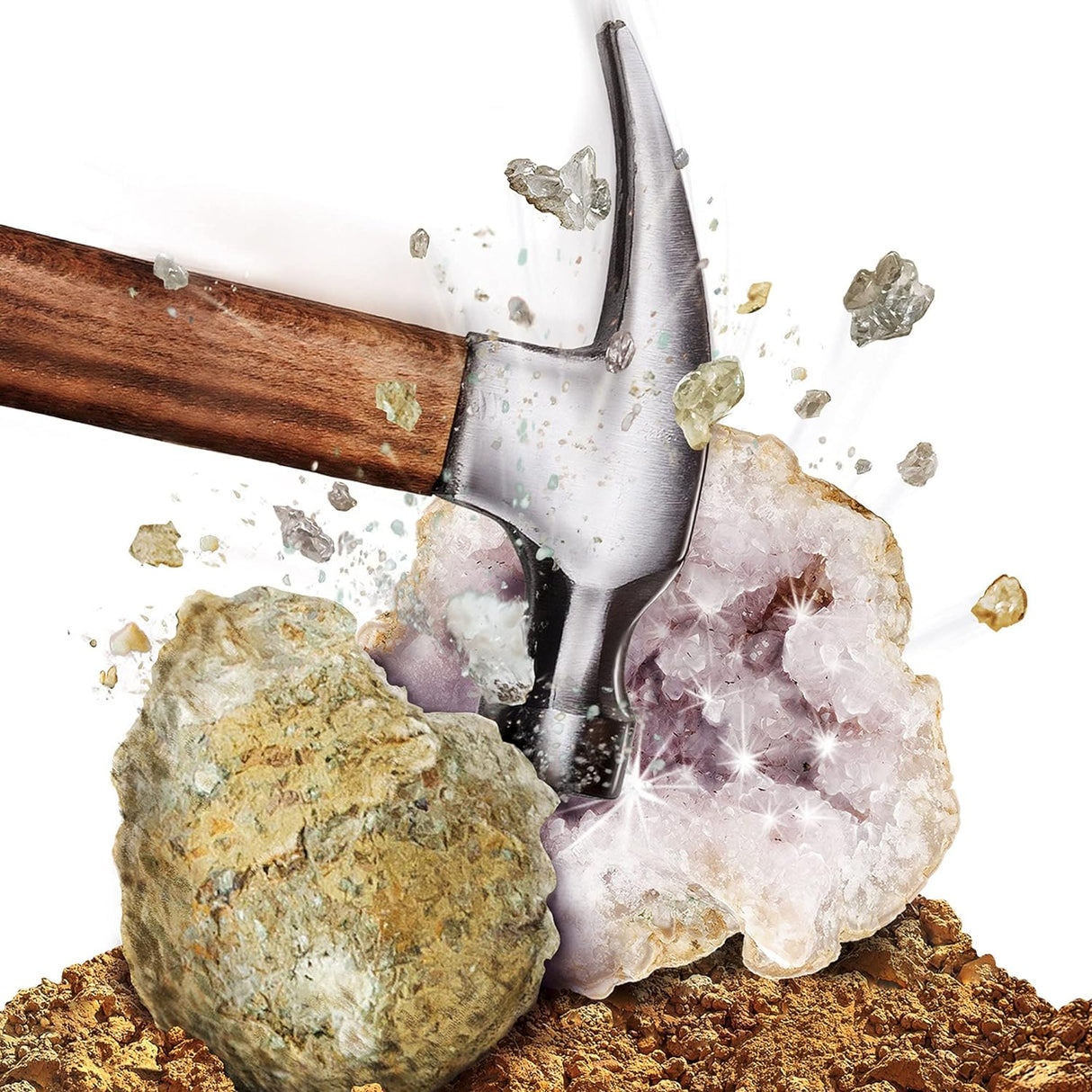 National Geographic Break Open 2 Geodes Kit