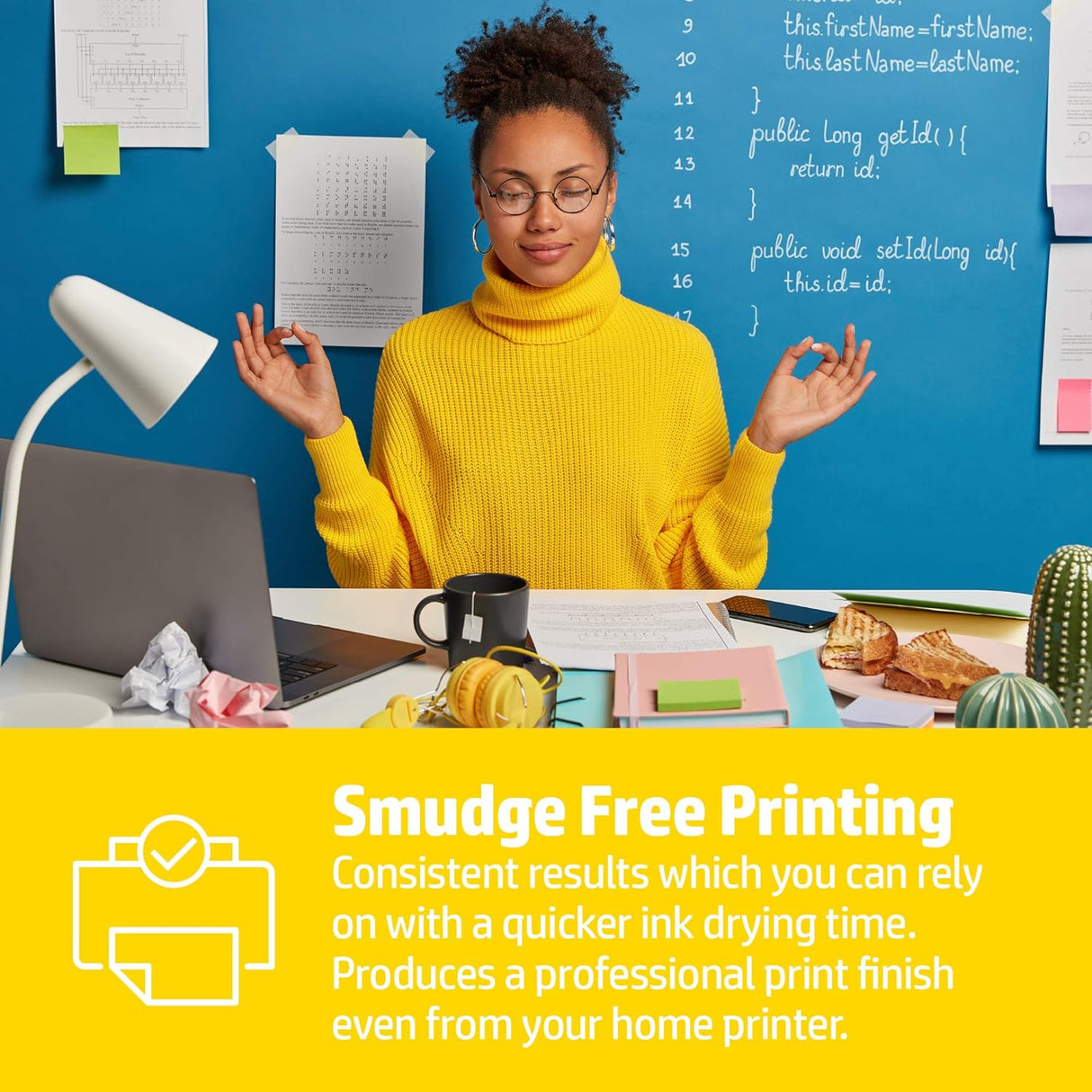 HP Printer Paper, Everyday A4 Paper, 210x297mm, 75gsm, 5 Ream Carton, 2500 Sheets