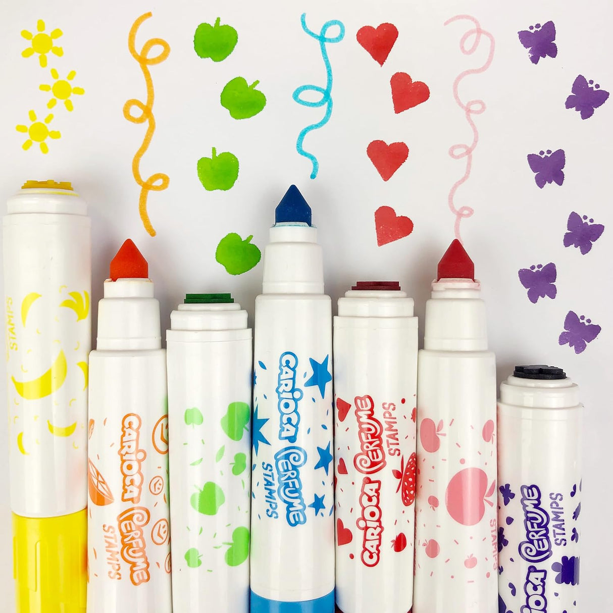 Carioca Perfume Xplosion Scented Fibre Tip Pens – Pack of 12
