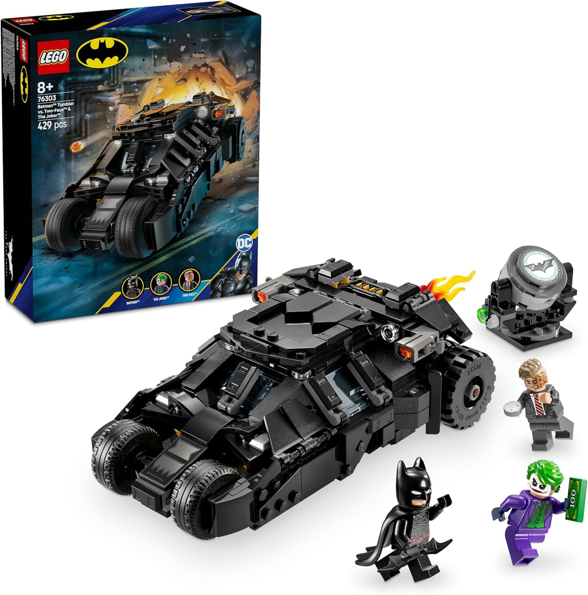 Lego Dc Batman 76303 Batman Tumbler Vs. Two-Face & The Joker
