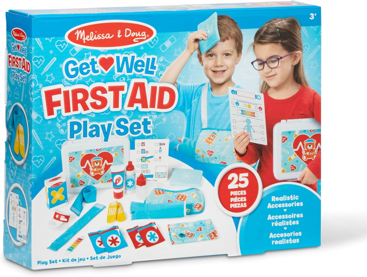 Melissa & Doug Get Well First Aid Kit Play Set