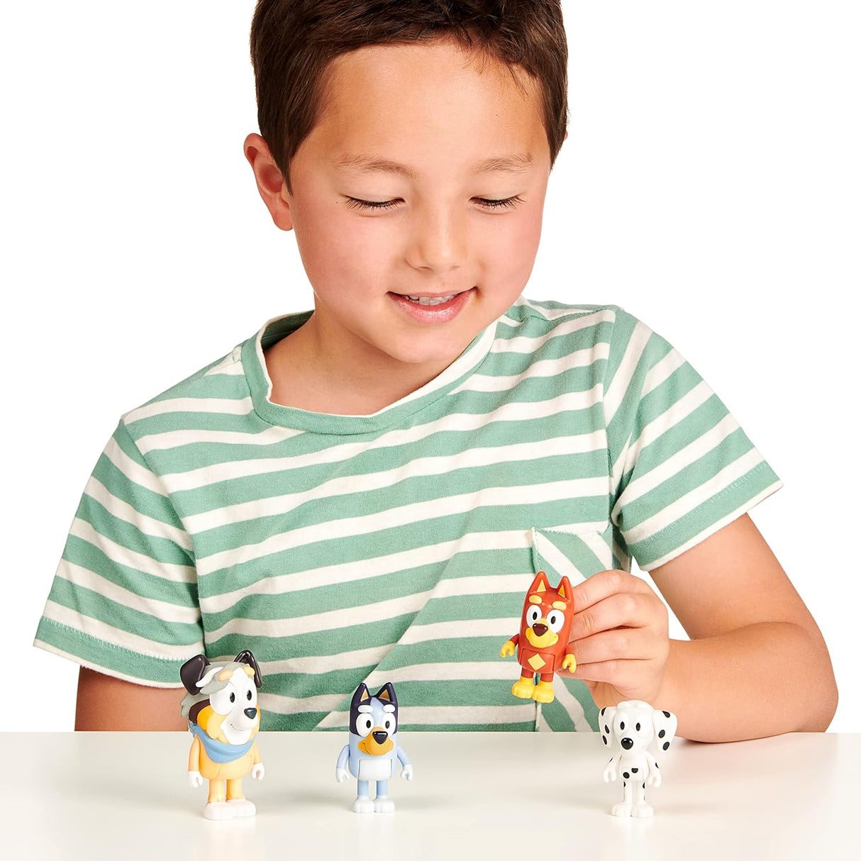 Bluey School Pack (4 Pack of 2.5-3" Poseable Figures)