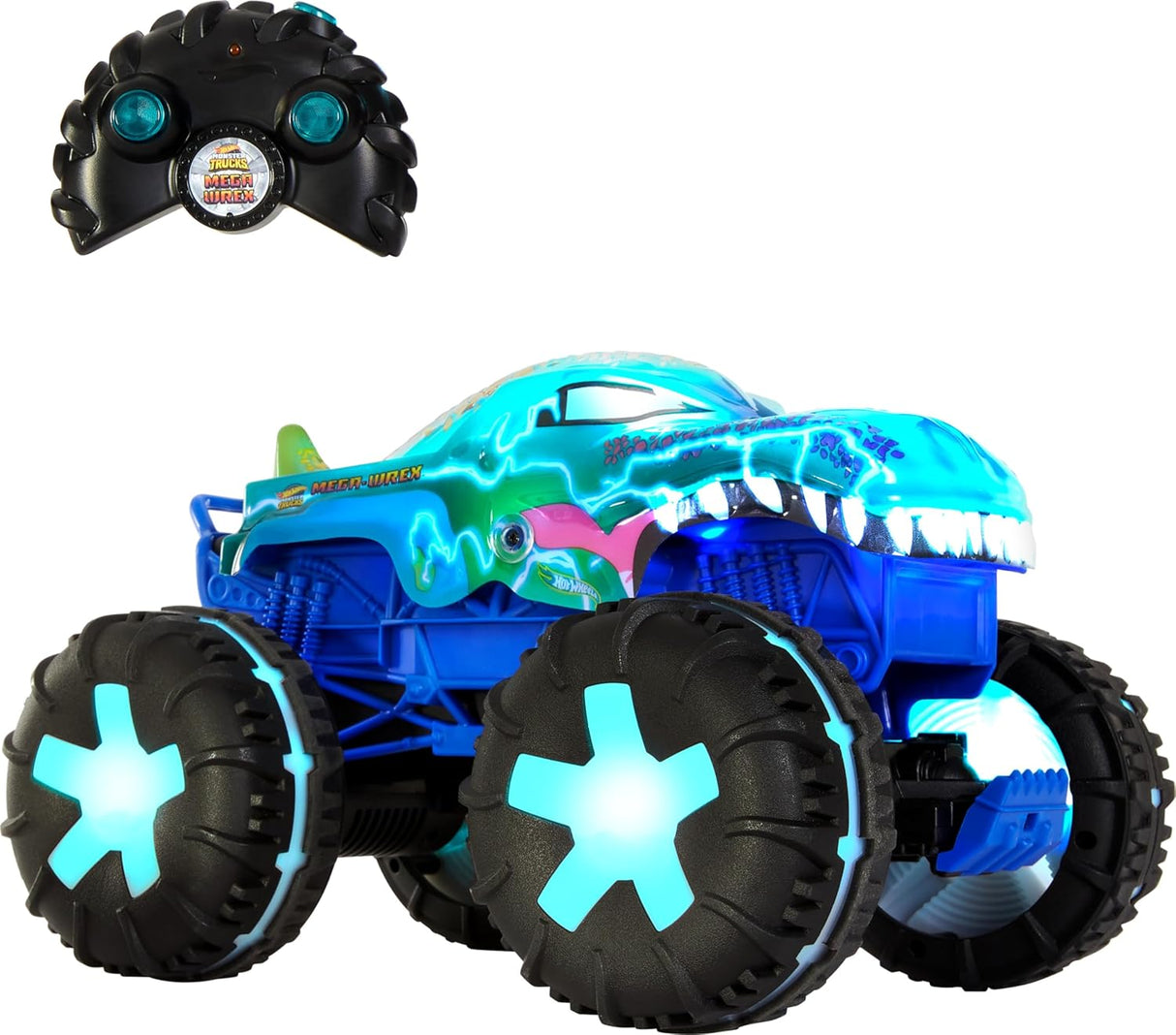 Hot wheels monster trucks power smashers HW mega wrex alive RC
