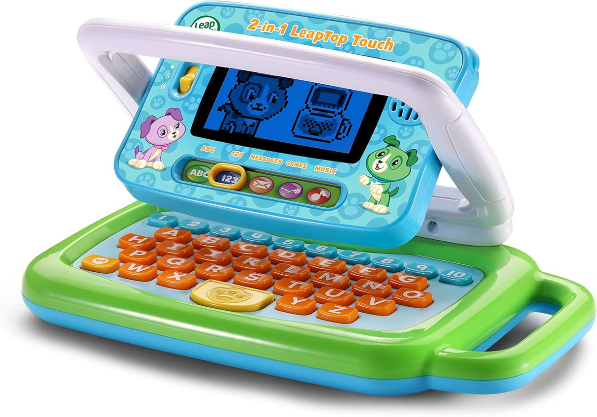 LeapFrog 2-in-1 LeapTop Touch Green