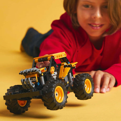 LEGO Technic Monster Jam DIGatron Pull-Back Truck Toy - Vehicle Building Set for 7+ Year Old Boys & Girls Who Love Creative Play - Gift Idea 42199