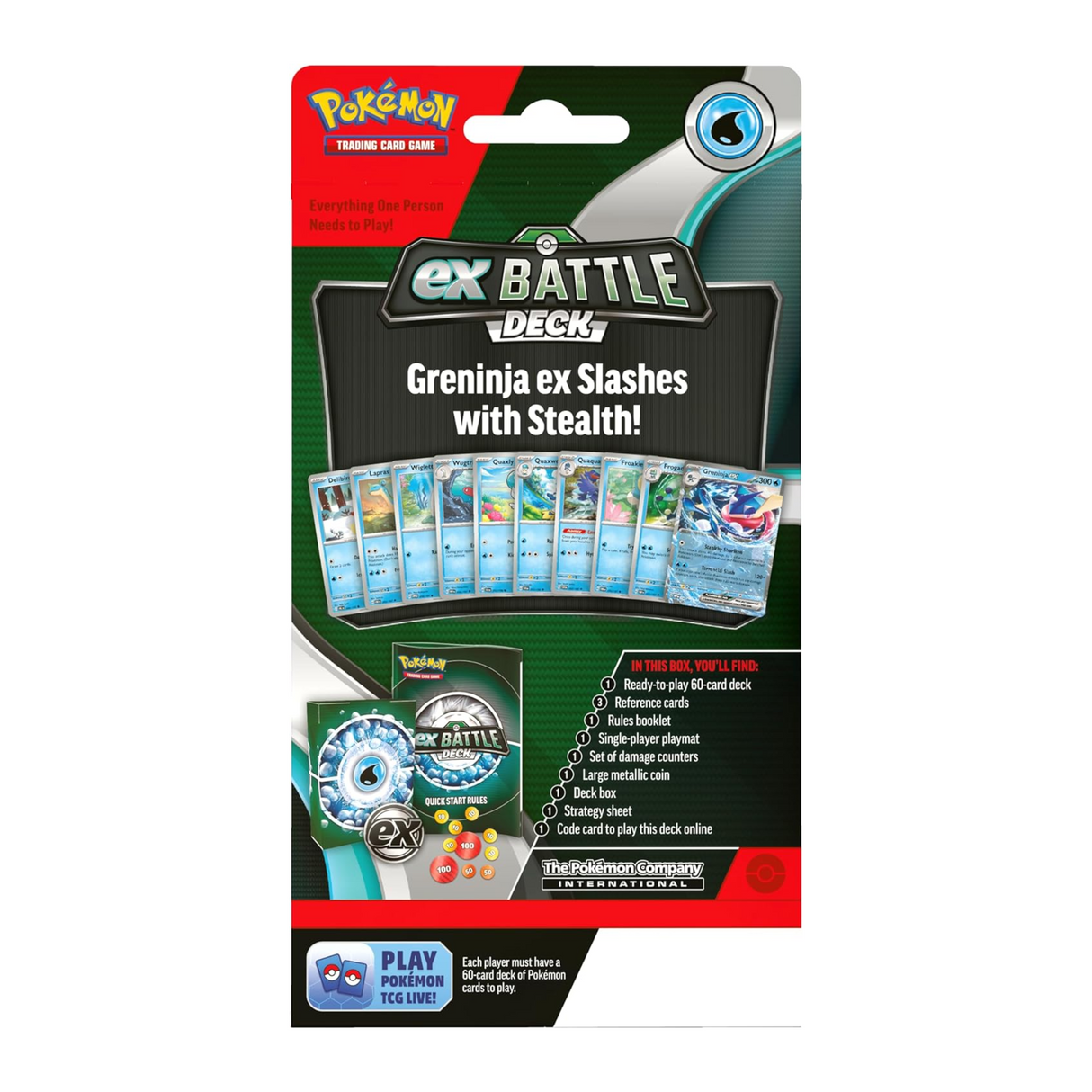 Pokemon TCG Kangaskhan/Greninja ex Battle Deck