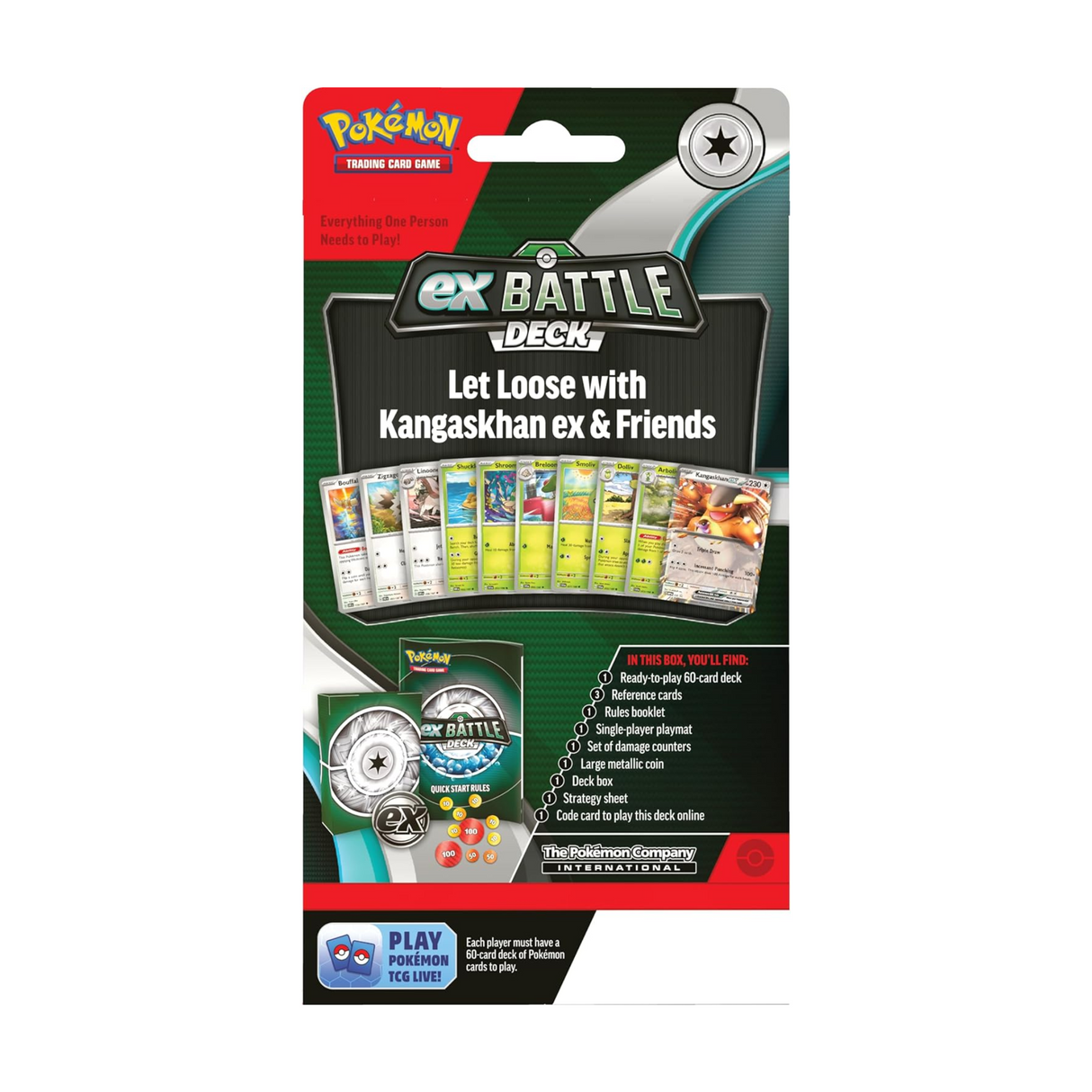 Pokemon TCG Kangaskhan/Greninja ex Battle Deck