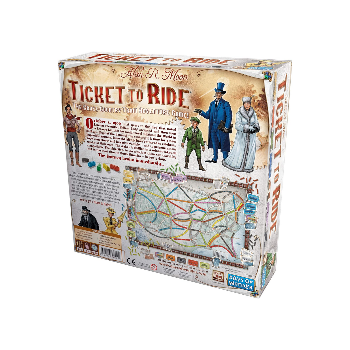 Ticket To Ride Days Of Wonder