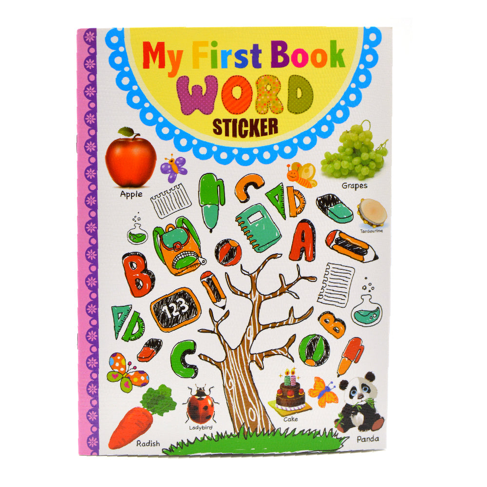 My First Book Word (Sticker)