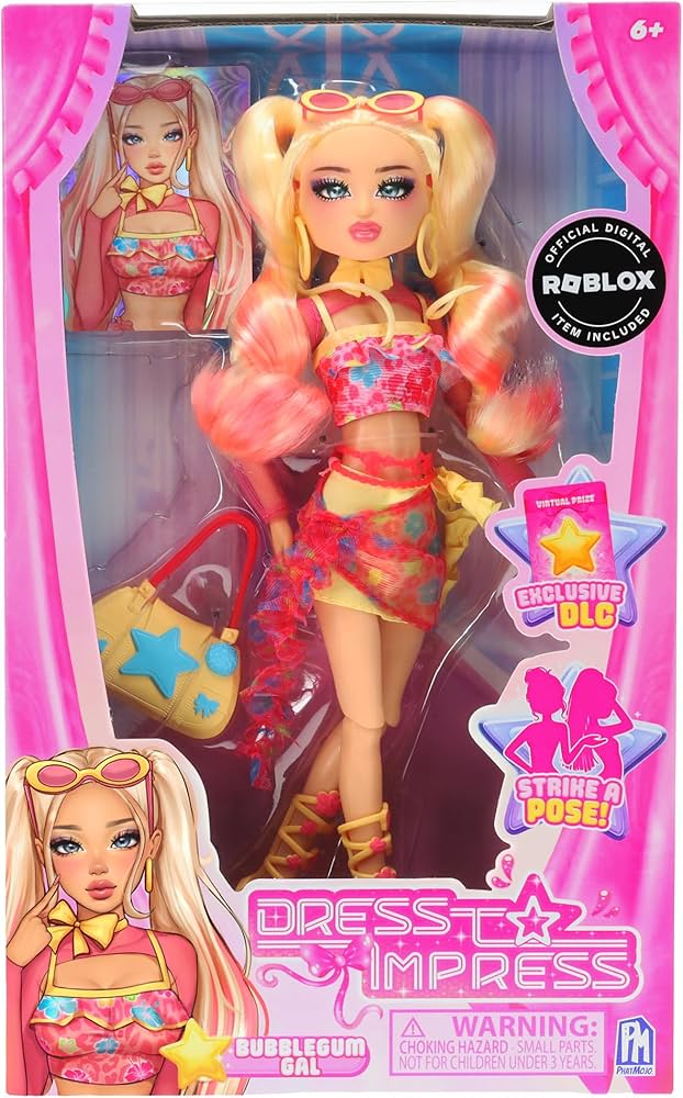 Dress to Impress – Fashion Doll – Bubble Gum Gal