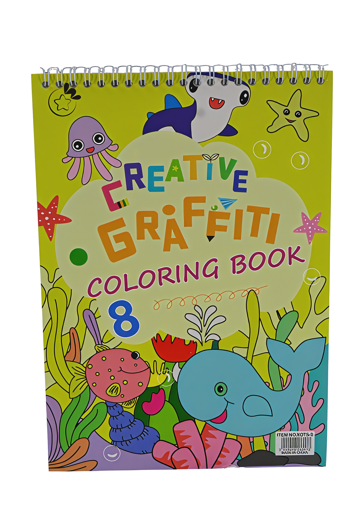 Creative Graffiti Colouring Book (Assorted Designs, Sold as Single)