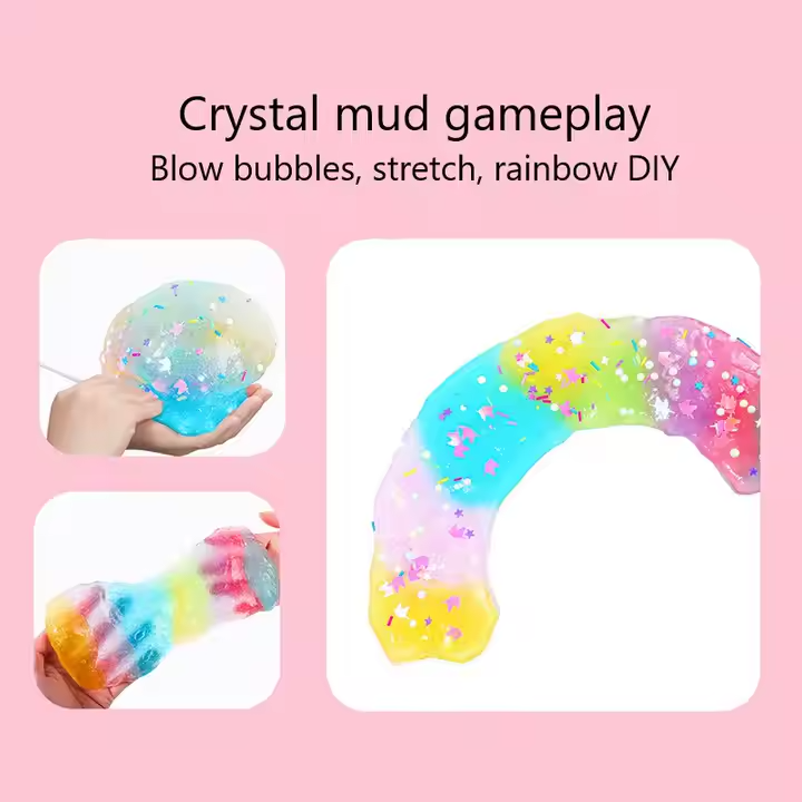 Unicorn Slime Bottle (Assorted Colors, Sold As Single)