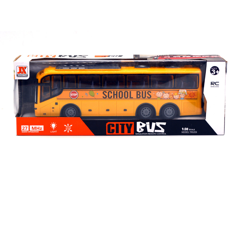 Links to SCHOOL /CITY BUS YELLOW/RED R/C 195-1 by