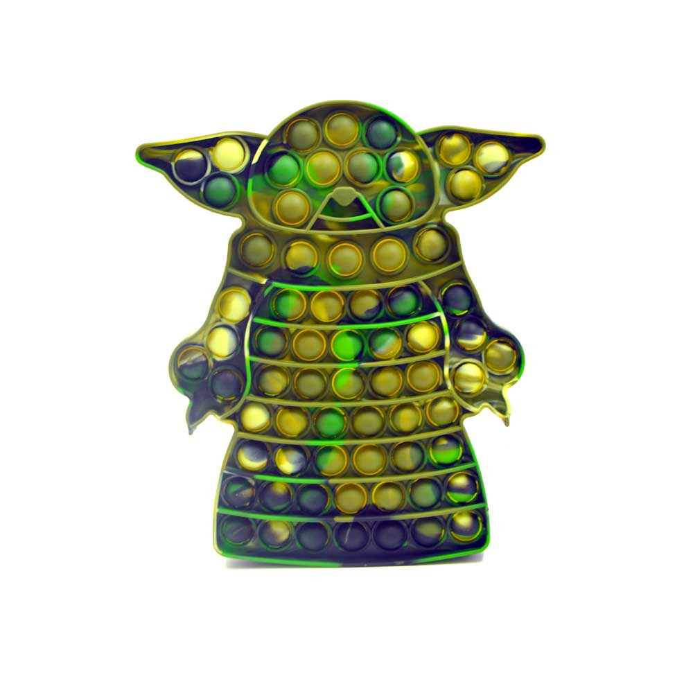 Yoda Fidget Pop It Toy 24cm (Assorted, Sold As Single)