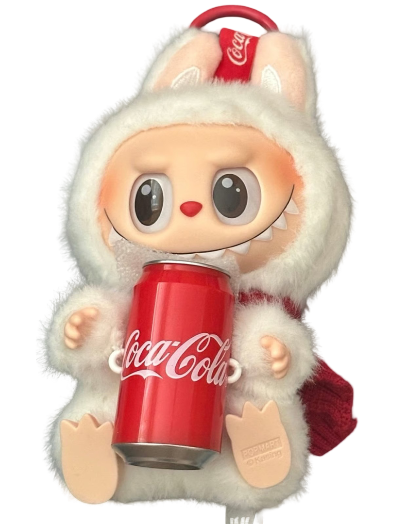 Labubu Coco Cola Vinyl Plush (Assorted Colors, Sold As Single)