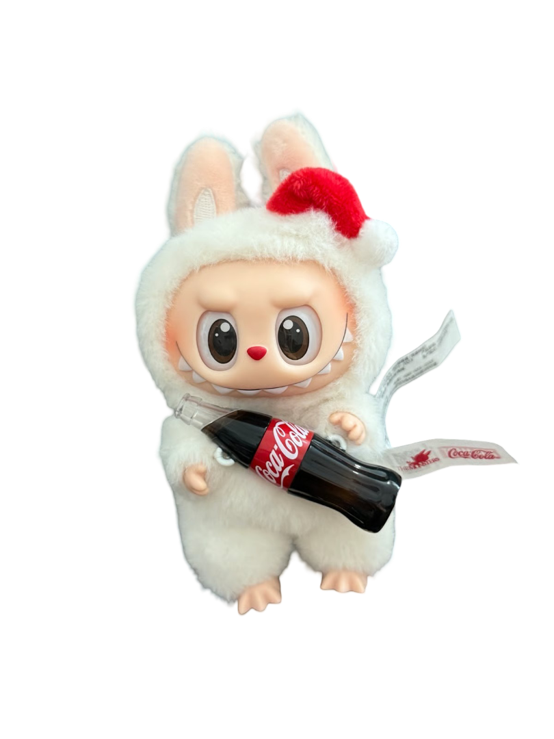 Labubu Coco Cola Vinyl Plush (Assorted Colors, Sold As Single)