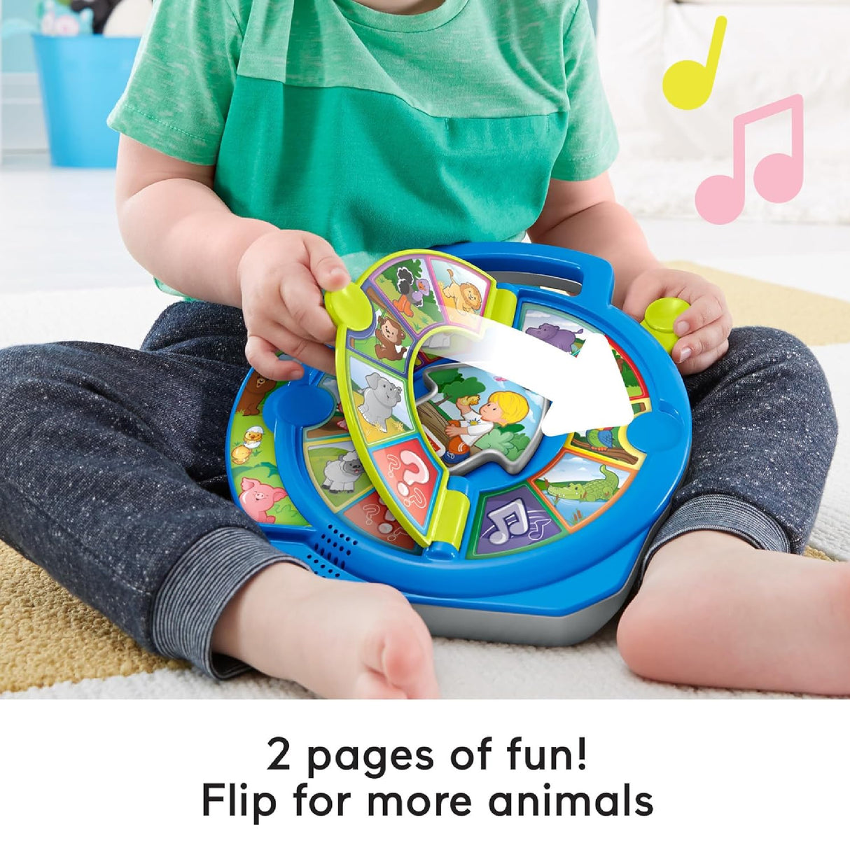 Fisher-Price Little People World of Animals See ‘N Say with Music and Sounds