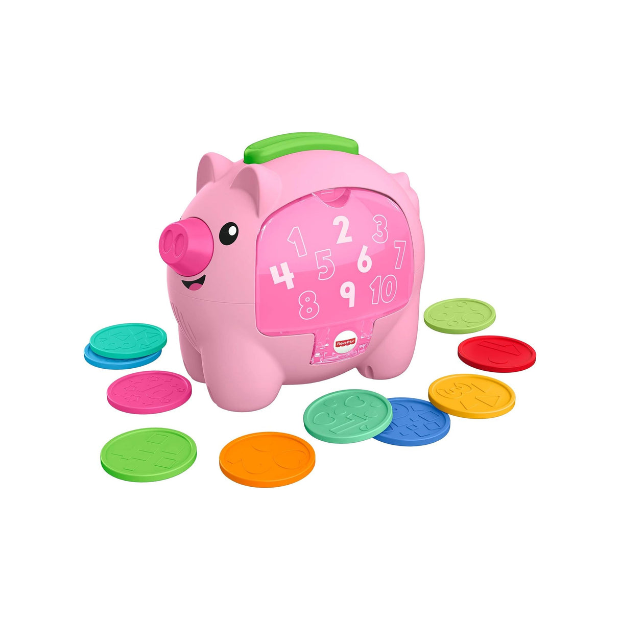 Fisher-Price Laugh & Learn Musical Toy Count & Rumble Piggy Bank