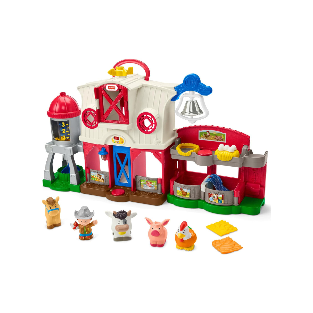 Fisher-Price Little People Toddler Learning Toy Caring For Animals Farm Interactive Playset