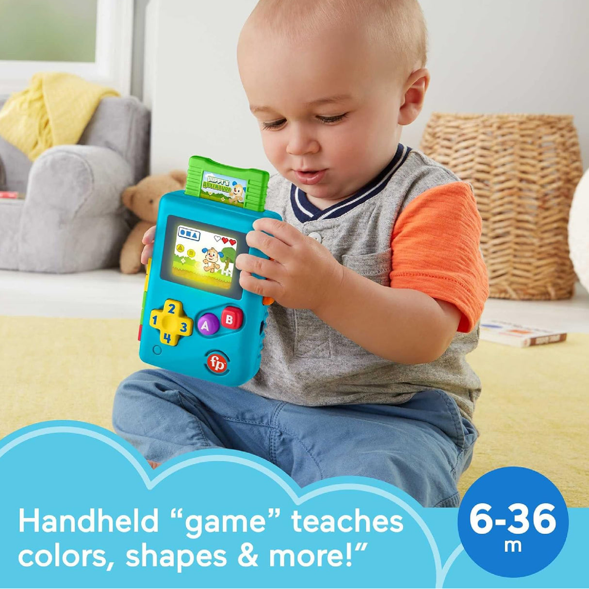 Fisher-Price Laugh & Learn Lil’ Gamer Pretend Video Game