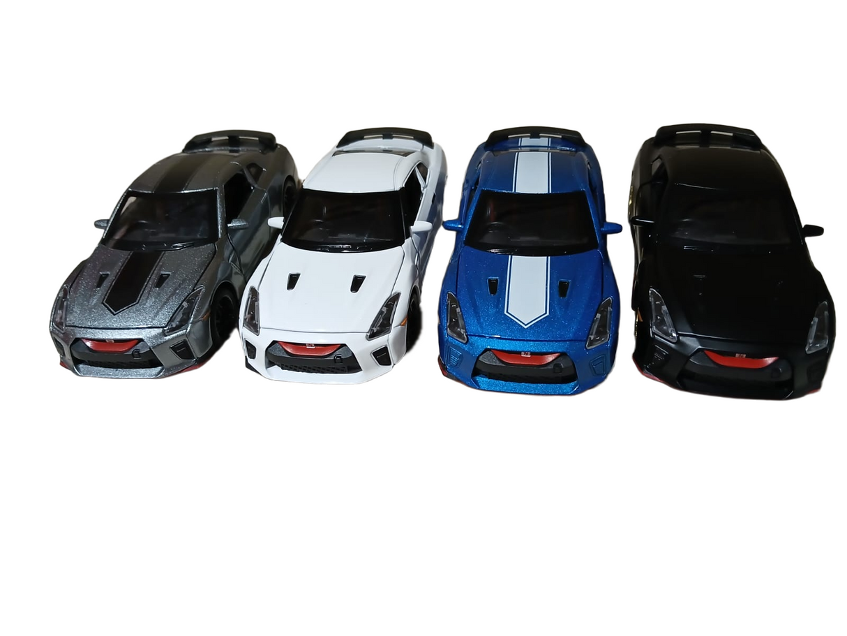 Nissan Gt-R Model 1:36 Scale (4 Assorted Colors, Sold As Single)