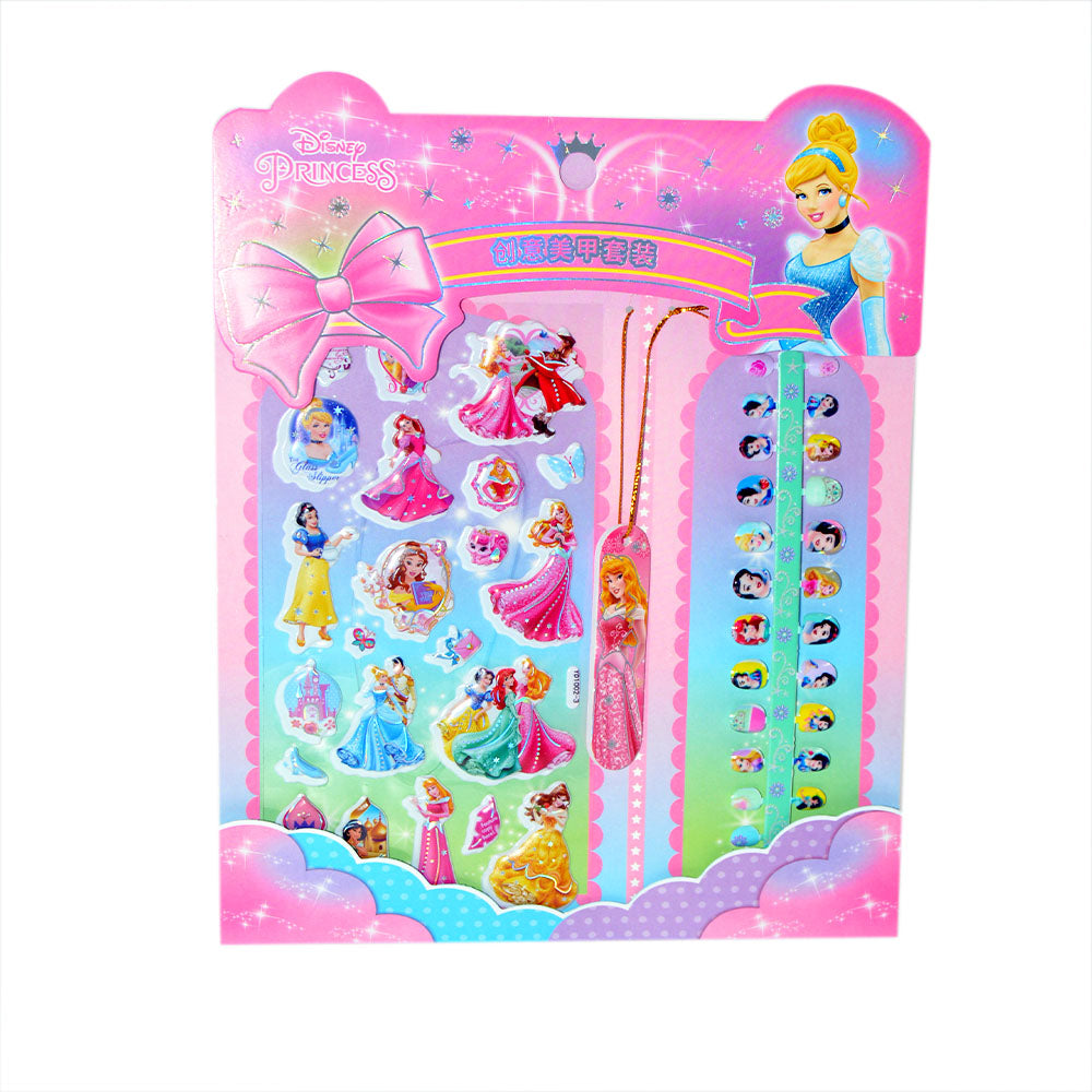 Princess Sticker & Nail Set