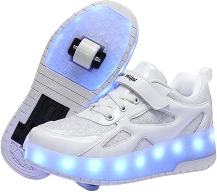 Roller Skates Shoes LED Light Size 36 Assorted