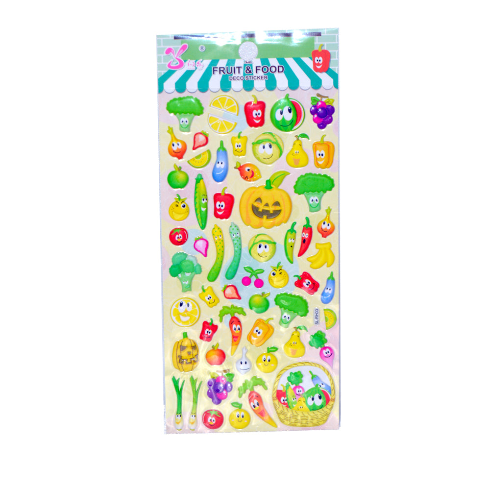 Vegetable Puffy Sticker