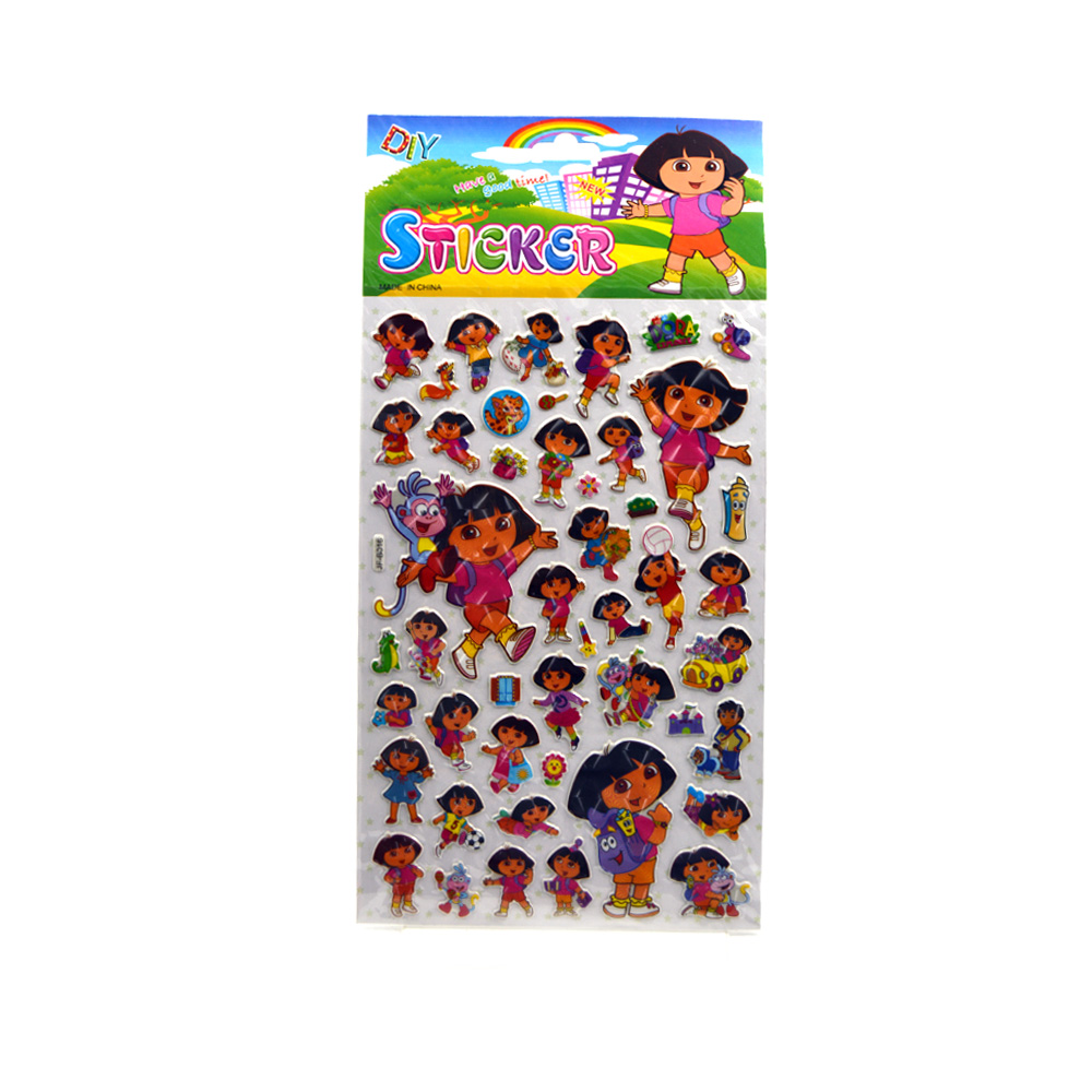 Dora Puffy Stickers Jf B016