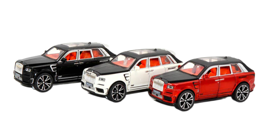 Rolls-Royce Cullinan Mansory Model 1:32 Scale (3 Assorted Colors, Sold As Single)