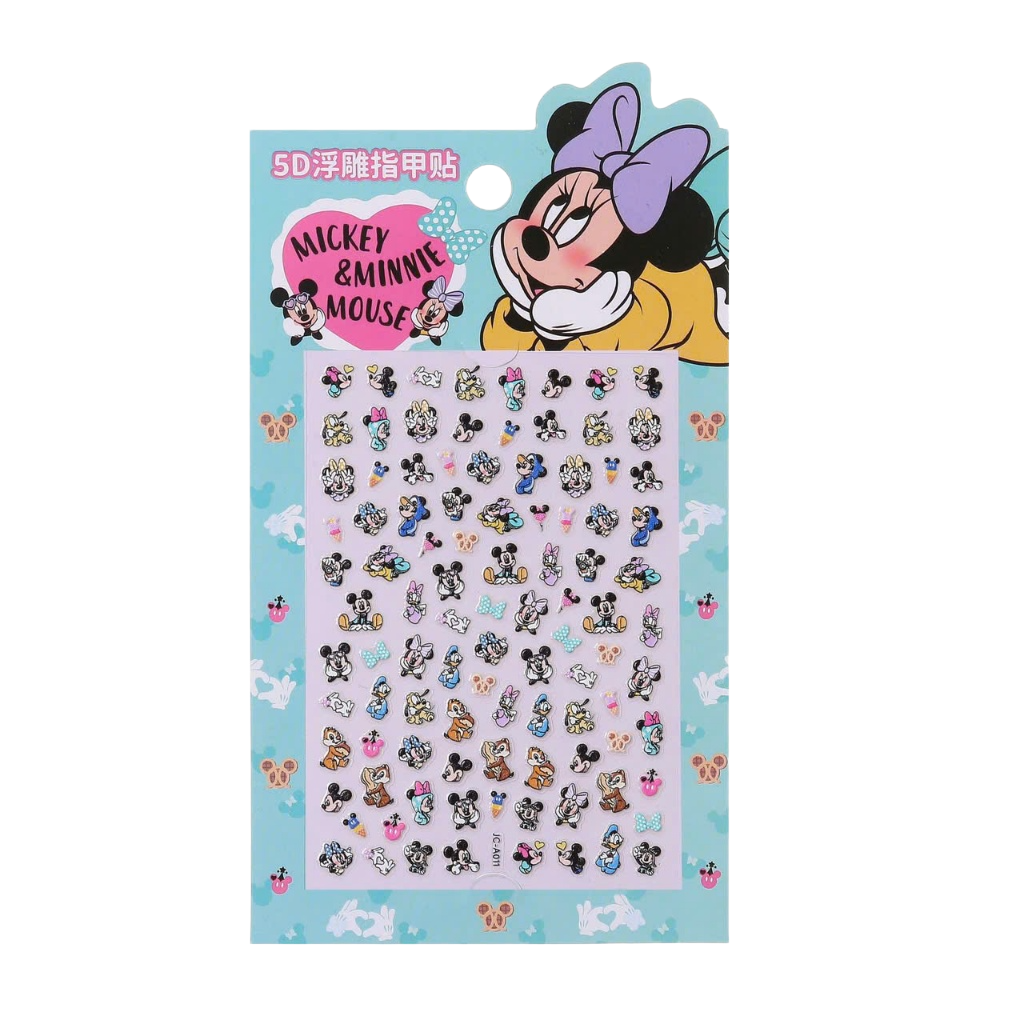 Mickey & Minnie Nail Stickers