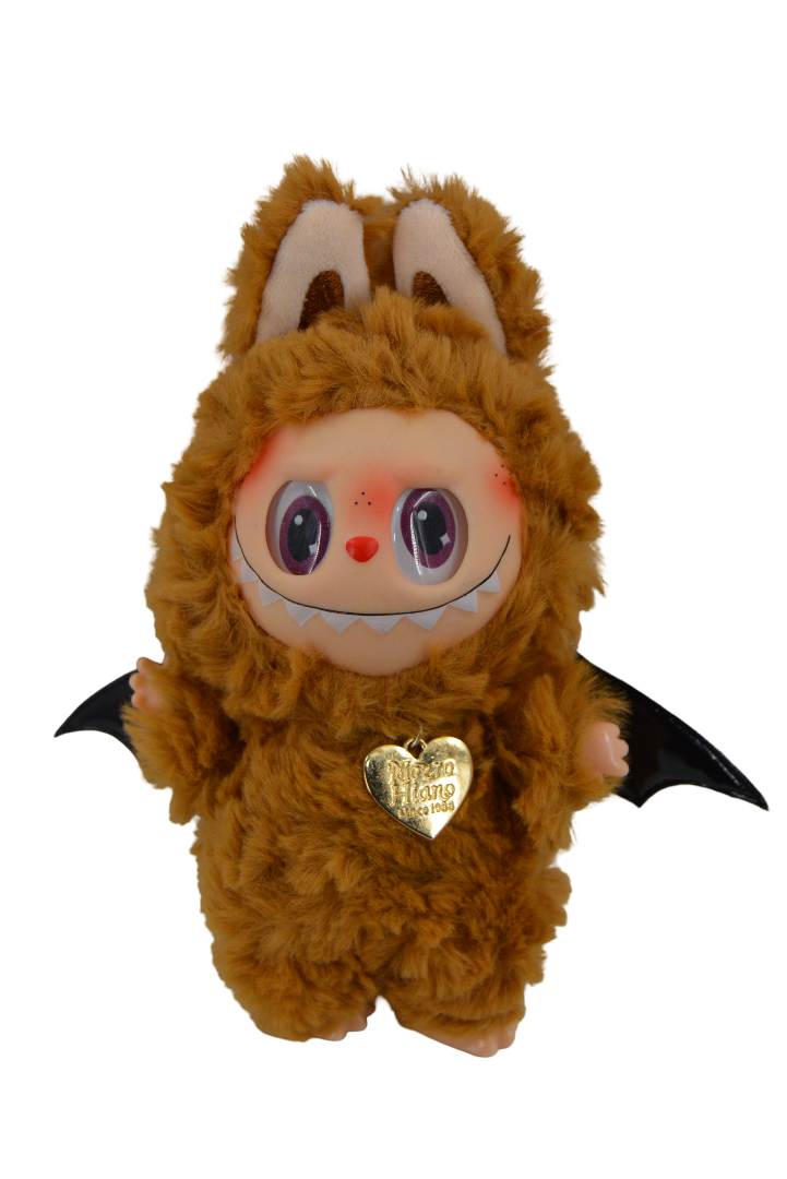 Labubu Dragon Wings Brown