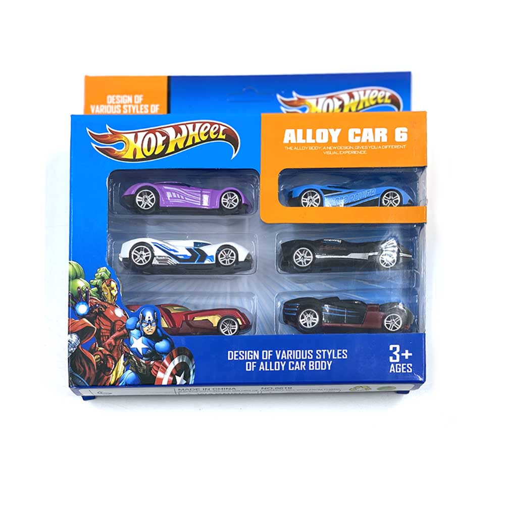 Links to HOT WHEEL ALLOY CAR 6 ASST EACH by