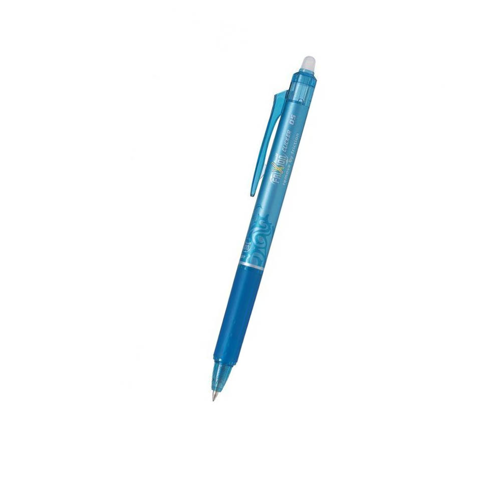 Pilot Frixion Clicker Ball Pen Light Blue