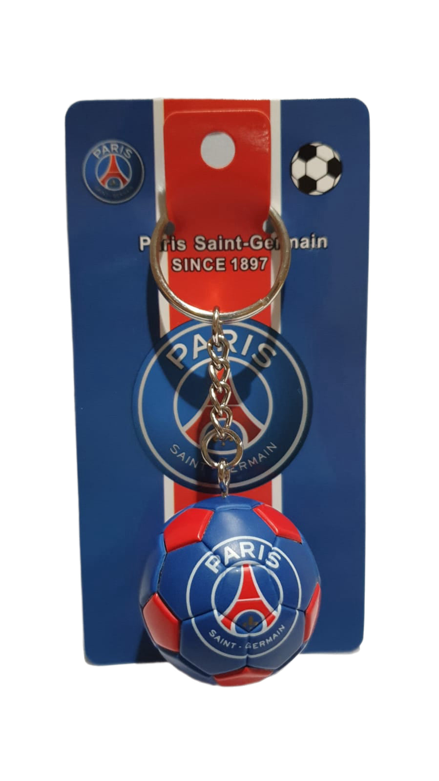 Links to Paris Saint-Germain FC Keychain by